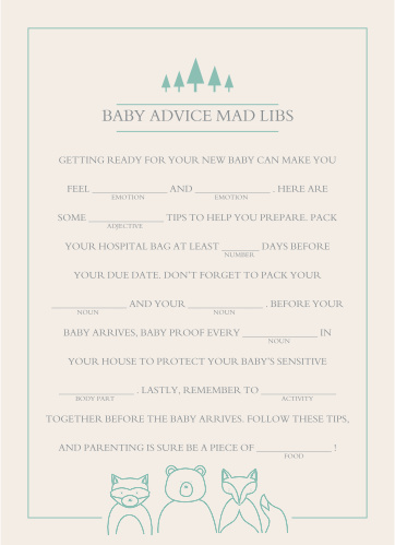 Woodland Baby Shower Games Match Your Color Style Free Woodland Baby Shower Games Match Your Color Style Free