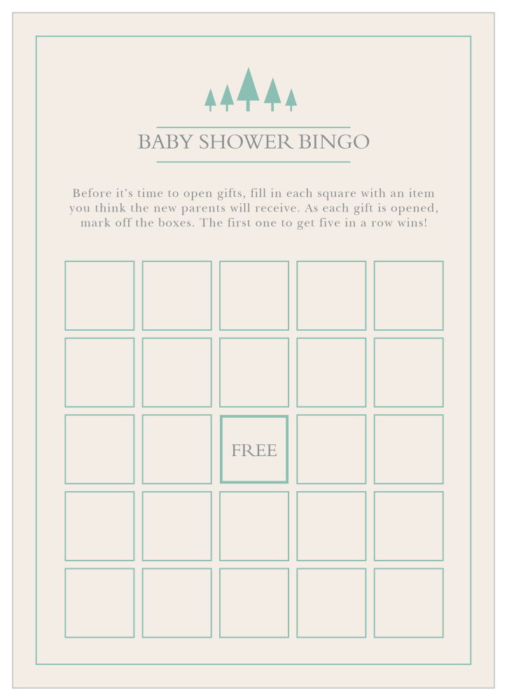 40 Free Printable Baby Shower Bingo Cards 40 Free Printable Baby Shower Bingo Cards