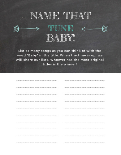 Baby Shower Games Match Your Color Style Free Basic Invite Baby Shower Games Match Your Color Style Free Basic Invite