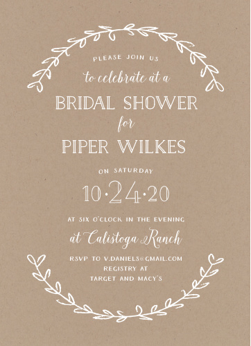 Bridal Shower Invitations Wedding Shower Invitations Basicinvite