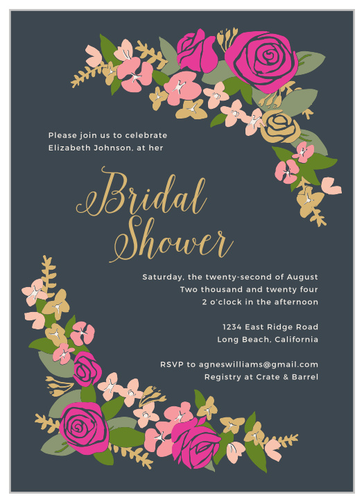 Bridal Shower Invitations & Wedding Shower Invitations | BasicInvite