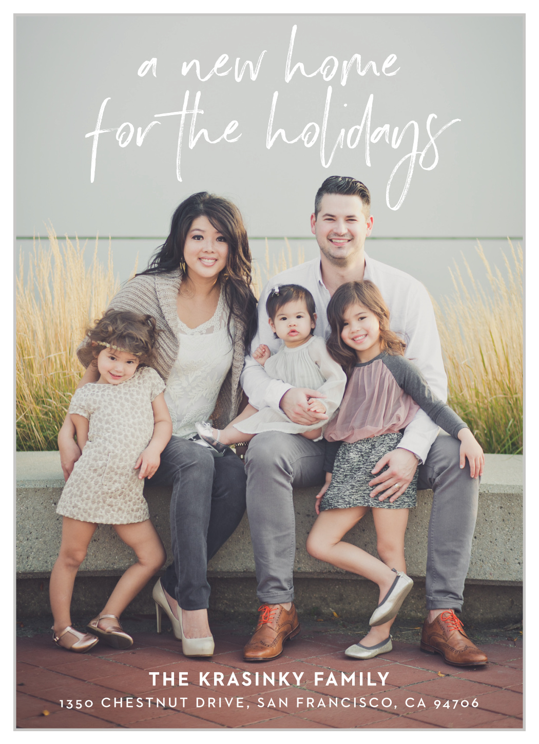 Moving Home Holiday Cards by Basic Invite