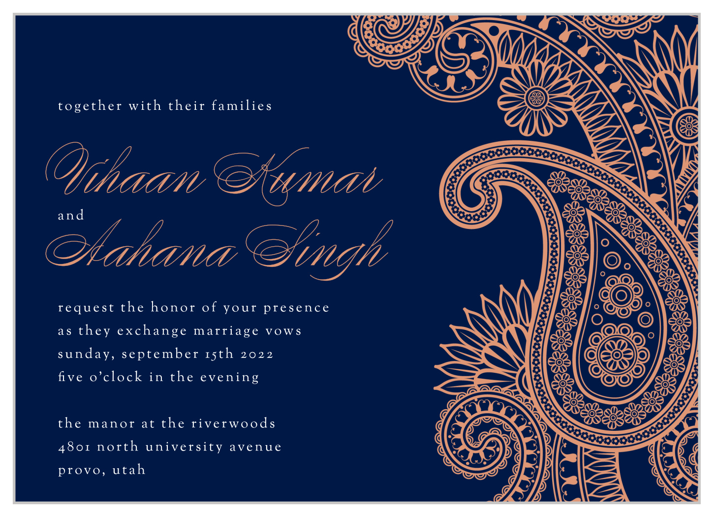 Download Template Blank Indian Wedding Card Background Pictures