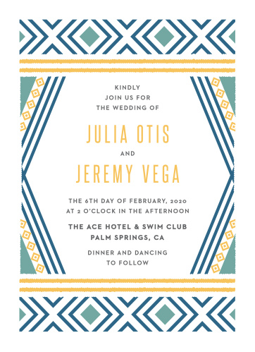 beach wedding invitations match your color style free