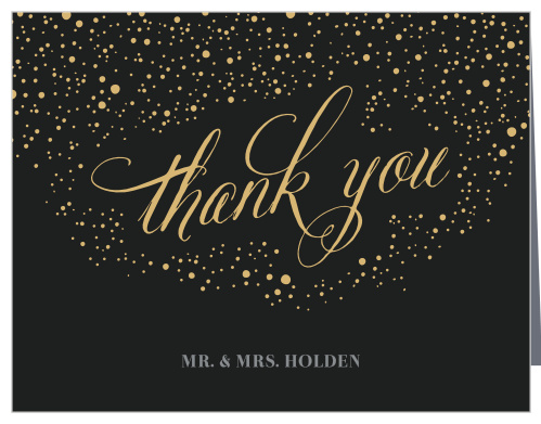 Gothic Halloween Wedding Thank You Cards By Basic Invite