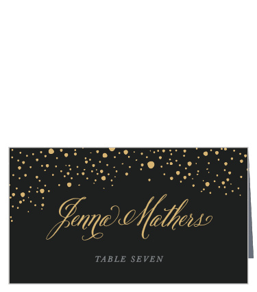 Our Gothic Halloween Place Cards are decorative and practical!