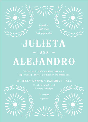 daisy wedding invitations match your color style free