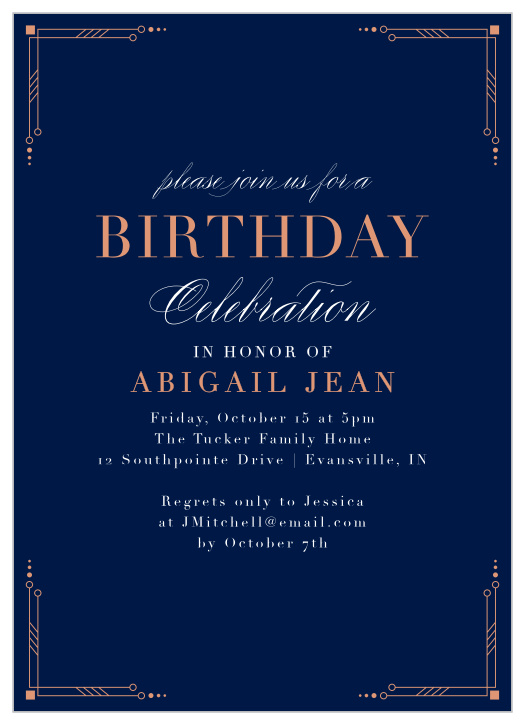 Birthday Invitations & Birthday Party Invites | Basic Invite