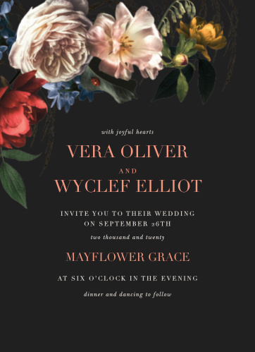 wedding invitations match your
