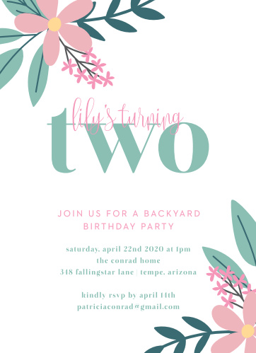 birthday invitations birthday party