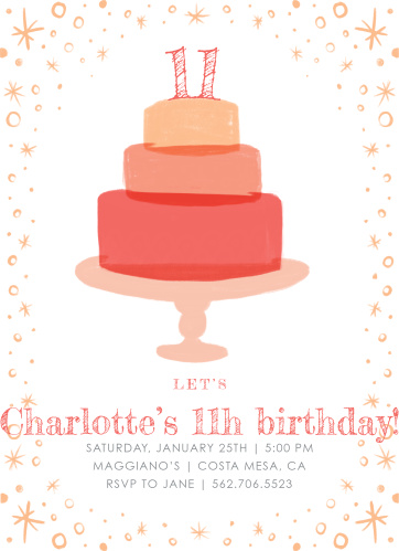 birthday invitations birthday party invites basic invite