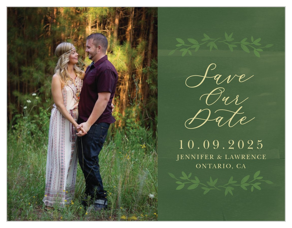 Save the Date Magnet Fairytale  Wedding Save the date Magnet