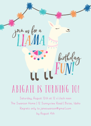 kids birthday invitations kids