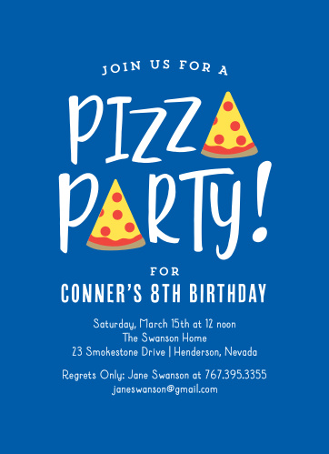 Kids Birthday Invitations Kids Birthday Party Invites Basic Invite