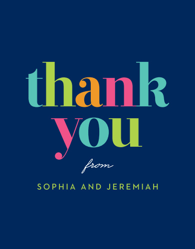 birthday thank you cards match your color style free basic invite