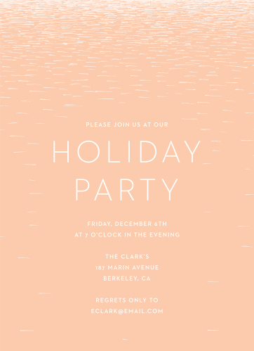holiday party invitations match your color style free basic