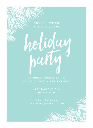 holiday party invitations match your color style free basic