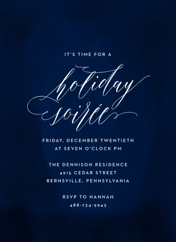 holiday party invitations match your color style free basic