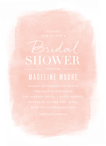 bridal shower invitations wedding shower invitations basicinvite