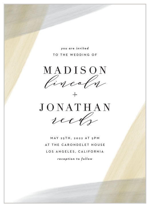 Wedding Invitations Match Your Color Style Free