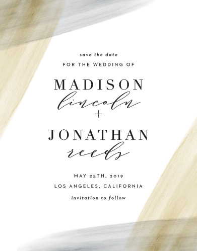 save the date cards match your colors style free basic invite