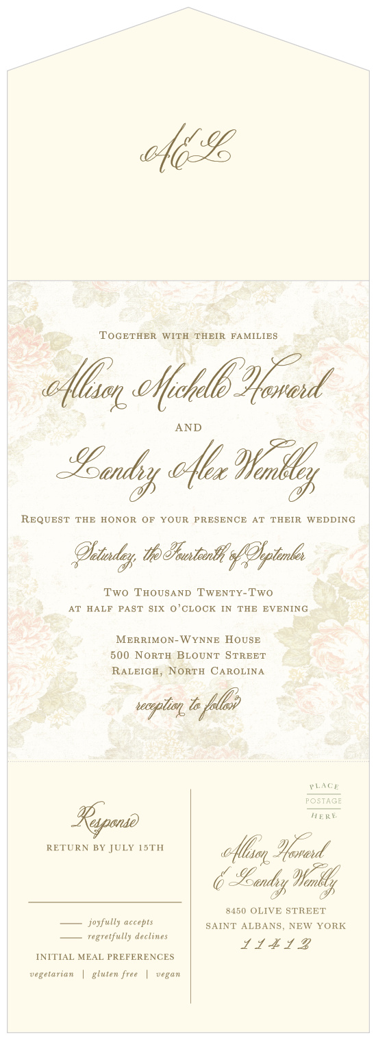 Seal and Send All In One Wedding Invitations 100+ Designs