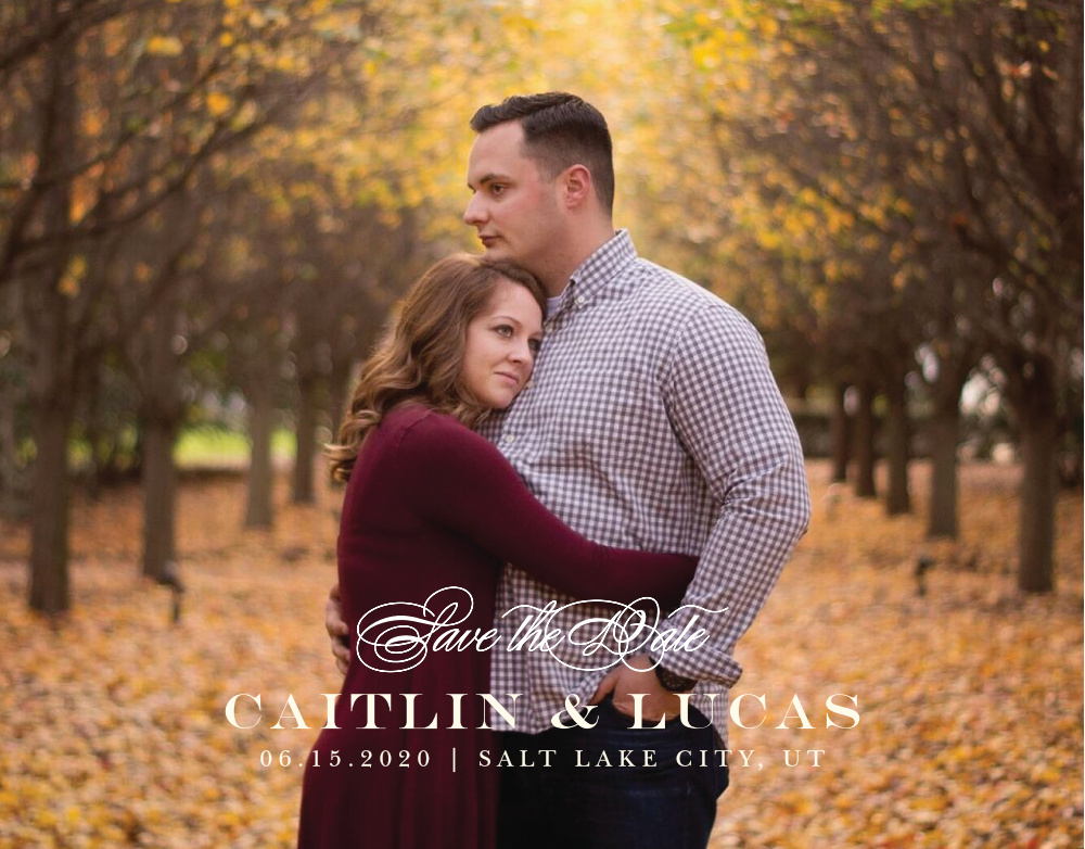 Leaves Of Fall Save The Date Magnets By Basic Invite