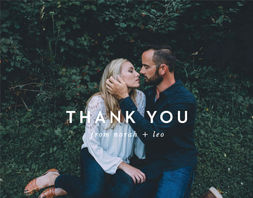 Wedding Thank You Cards Wedding Thank You Notes By Basic Invite