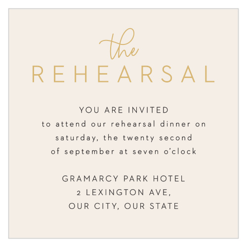 Now & Forever Direction Cards by Basic Invite