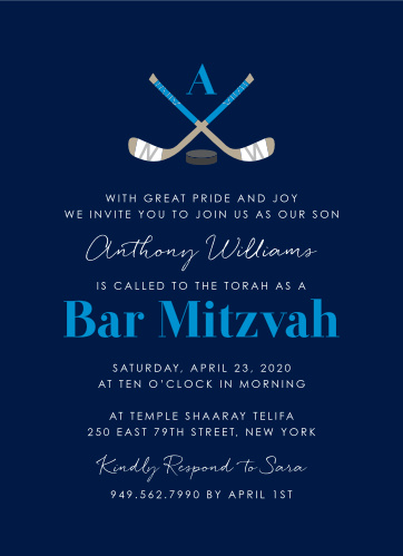 bar mitzvah invitations match your colors style free basic invite