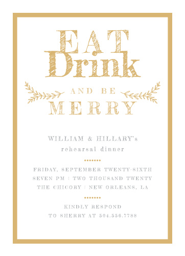 rehearsal dinner invitations match your color style free