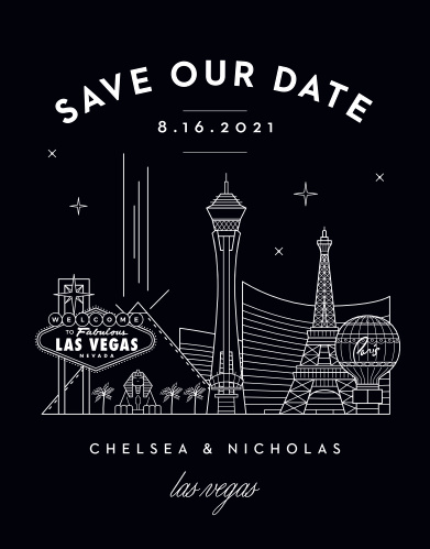 save the date cards match your colors style free basic invite
