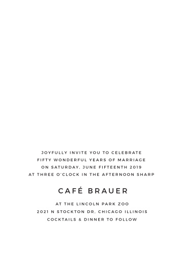 Vow Renewal Invitations Renew Your Love With Basic Invite