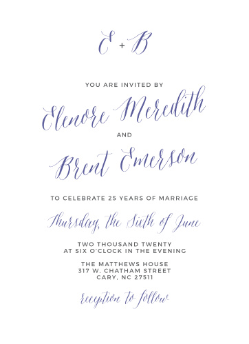 Vow Renewal Invitations Renew Your Love With Basic Invite