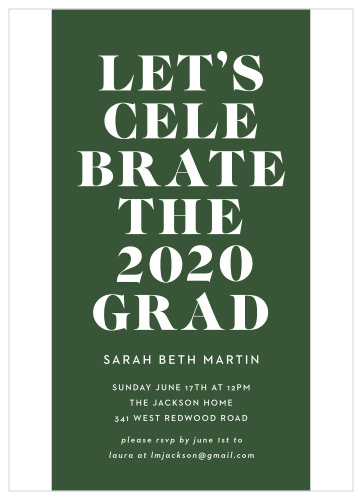 2019 Graduation Announcements Invitations For High School