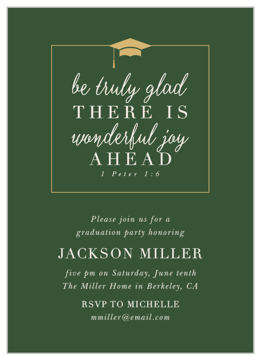 2019 Graduation Announcements Invitations For High School