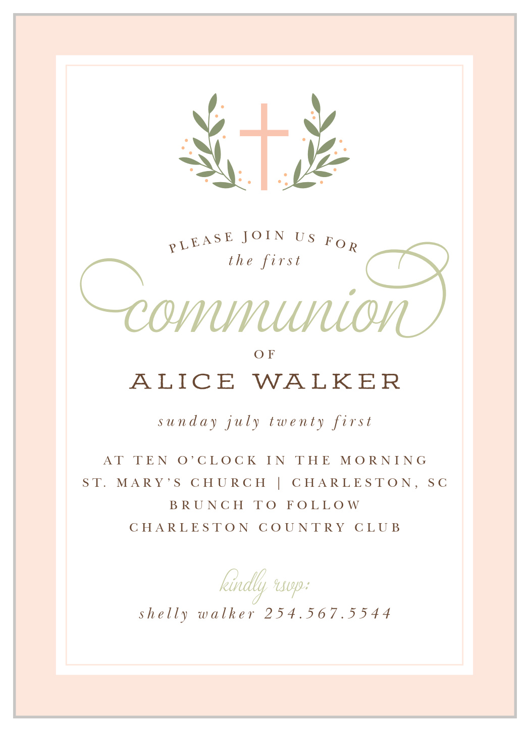 communion invitations