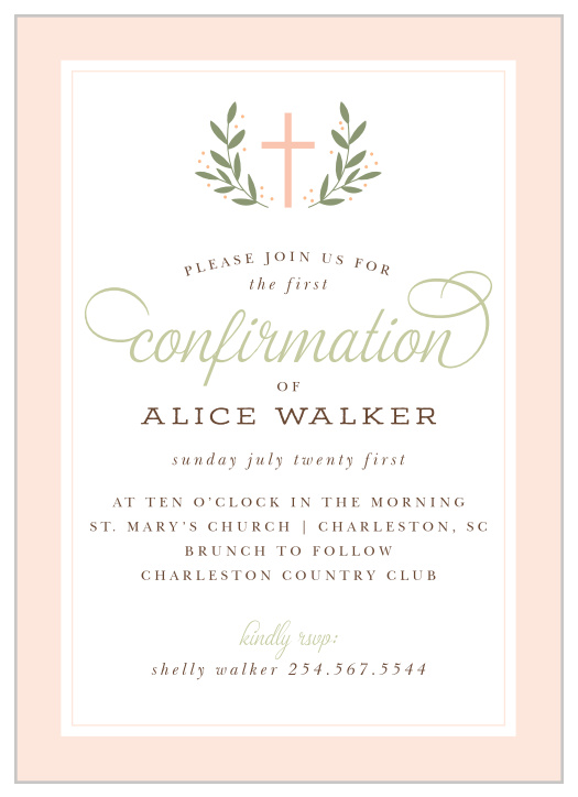 Decor Invitation Cards Confirmation Invitations Invitation Photo Envelopes