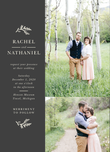 photo wedding invitations picture