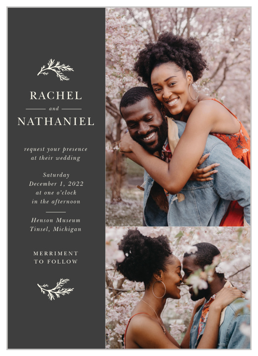 Our Modern Honor Wedding Invitations are an elegant choice! 