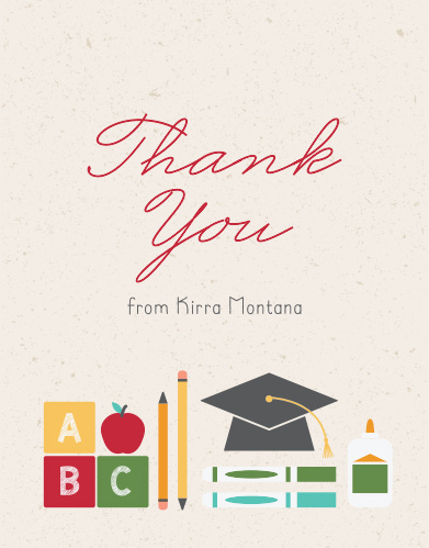 graduation thank you cards
