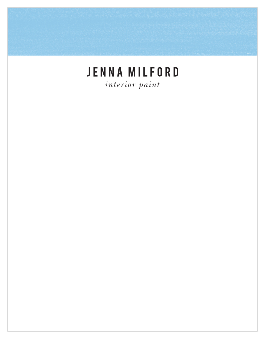 Paint Shop Business Stationery by Basic Invite