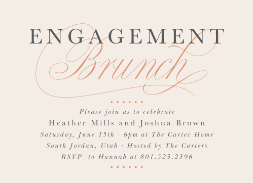Engagement Party Invitations 15 Off Super Cute Designs Basic Invite