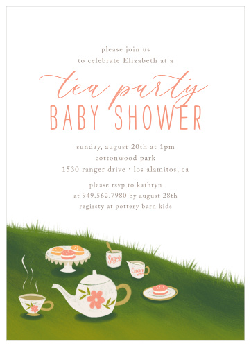 Floral Gold & Lilac Instant Download Whimsical Tea Invite Template High Tea EDITABLE Tea Baby Shower Invitation Baby is Brewing BS131