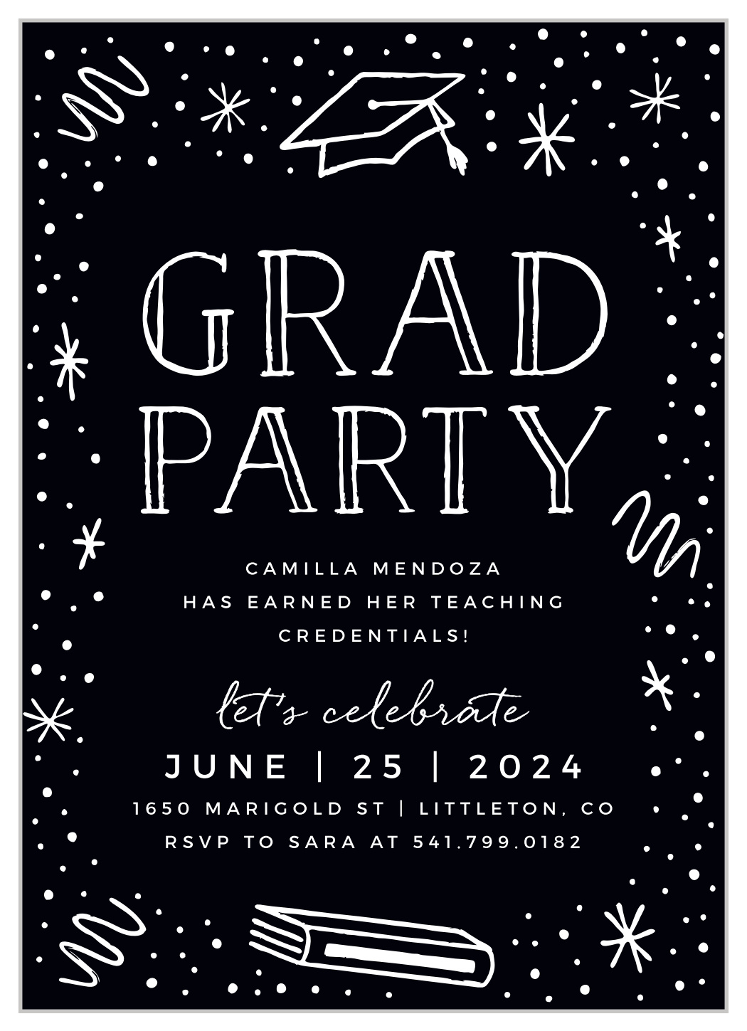 graduation party invitations