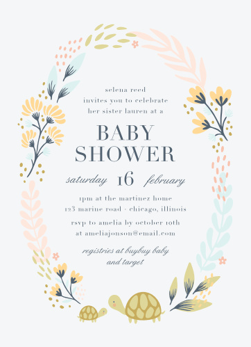 Baby Shower Invitations For Boys Basic Invite