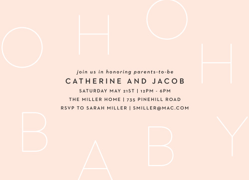 Baby Shower Invitations 40 Off Super Cute Designs Basic Invite