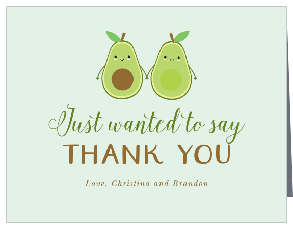 Grow your appreciation into a fully realized design on our A New Seed Baby Shower Thank You Cards.