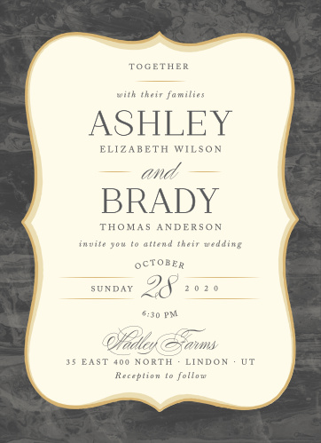 Fairytale Wedding Invitations Match Your Color Style Free