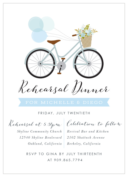 Rehearsal Dinner Invitations | Match Your Color & Style Free!